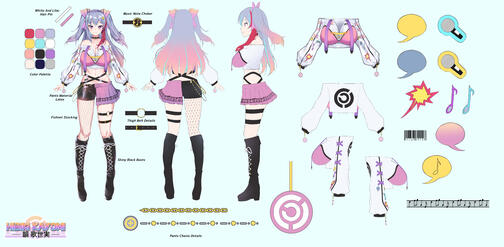 [New Costume] Hibiki Kayomi Character Sheet